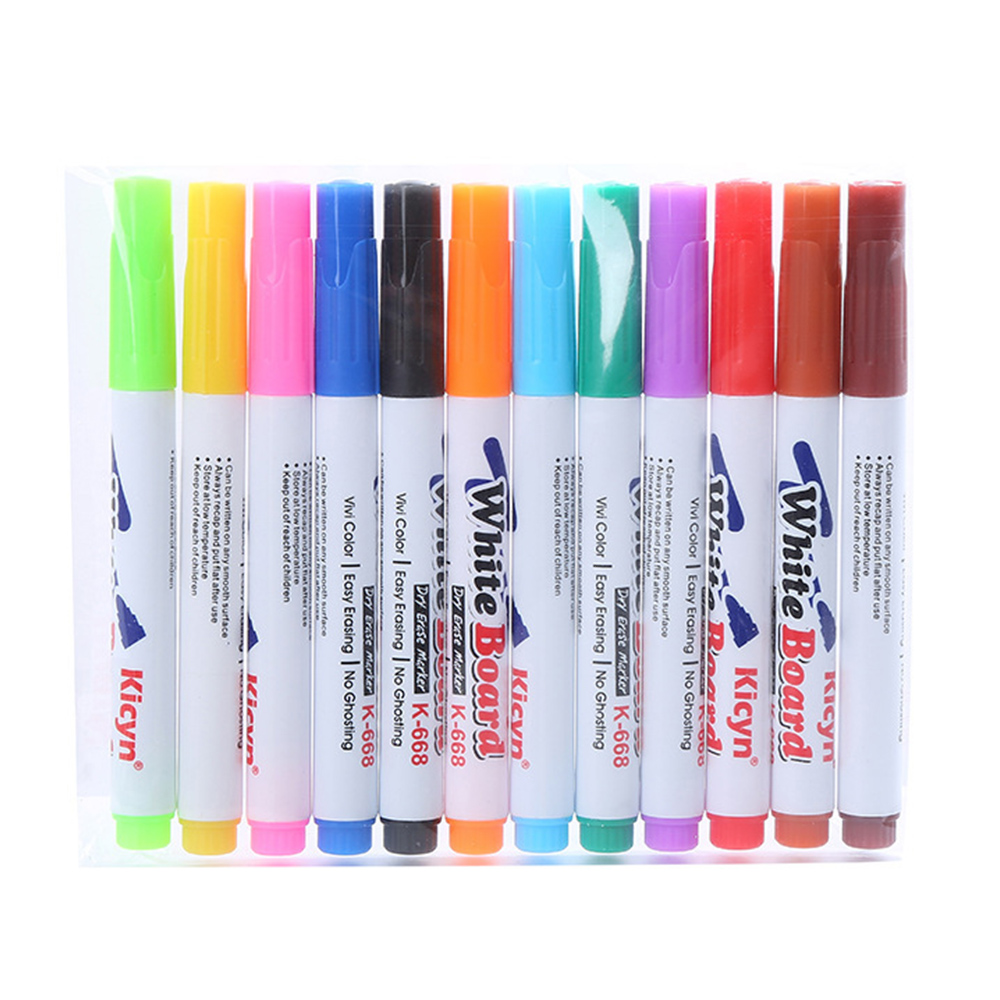 Erasable Water-based Whiteboard Marker Pen Magical Water Painting Pen Water  Doodle Pens Kids Drawing